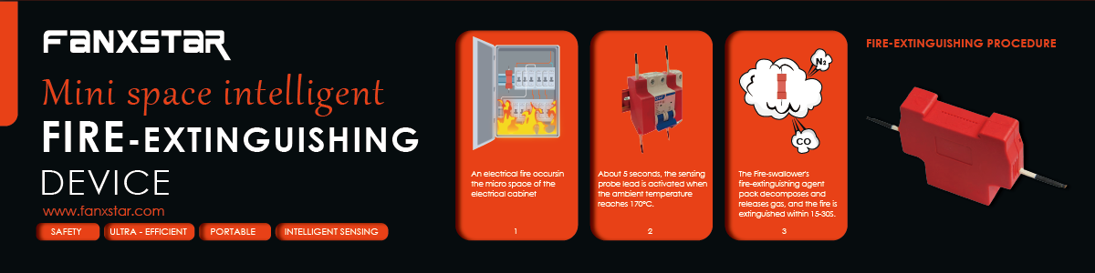 Fanxstar mini space fire-extinguishing device 